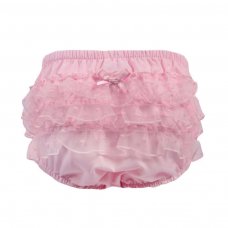 FP24-P: Pink Frilly Pants (0-18 Months)